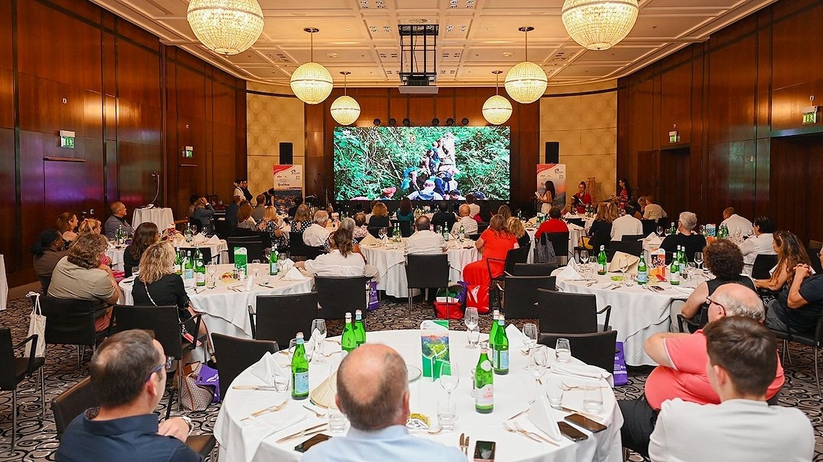 A Vietnam tourism roadshow in Munich, Germany, in 2025. (Photo: VNAT)