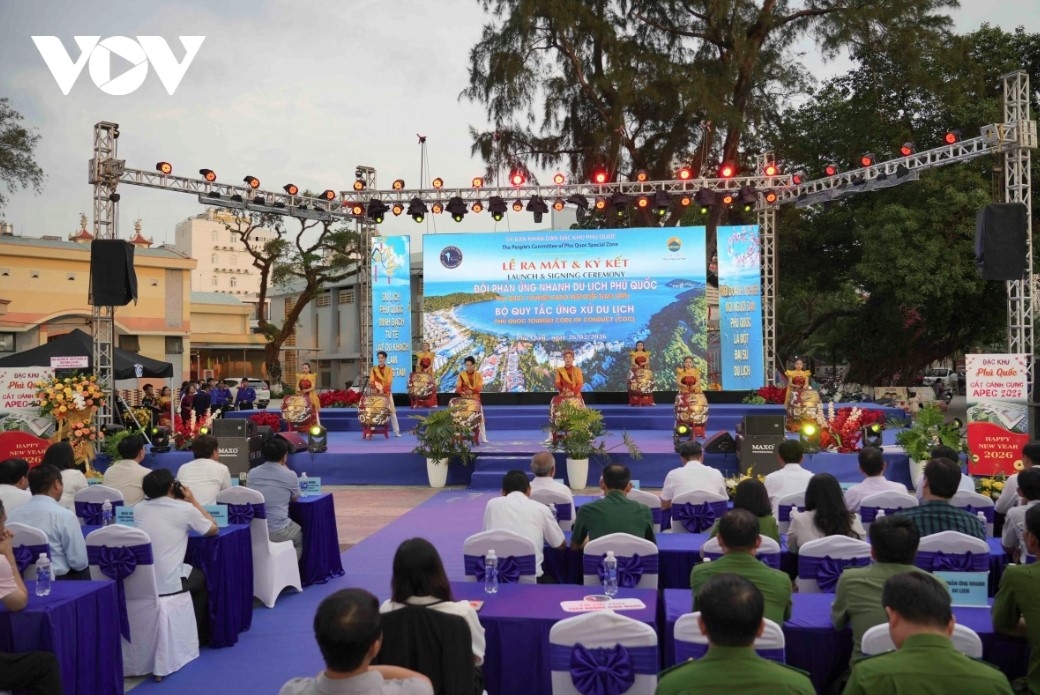 Overview of the launching ceremony