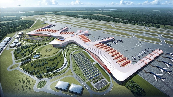 A graphic image of Terminal 2 of Phu Quoc International Airport
(Source: vneconomy.vn)