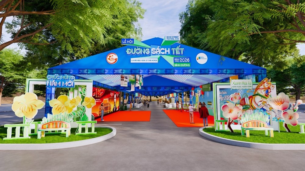 The Tet Book Street Festival set to take place in Ho Chi Minh City from February 15 to 22 (Photo of the organizers)
