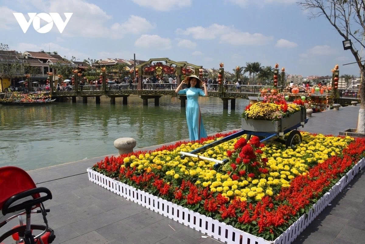 Hoi An, a UNESCO heritage site, during the Tet holiday