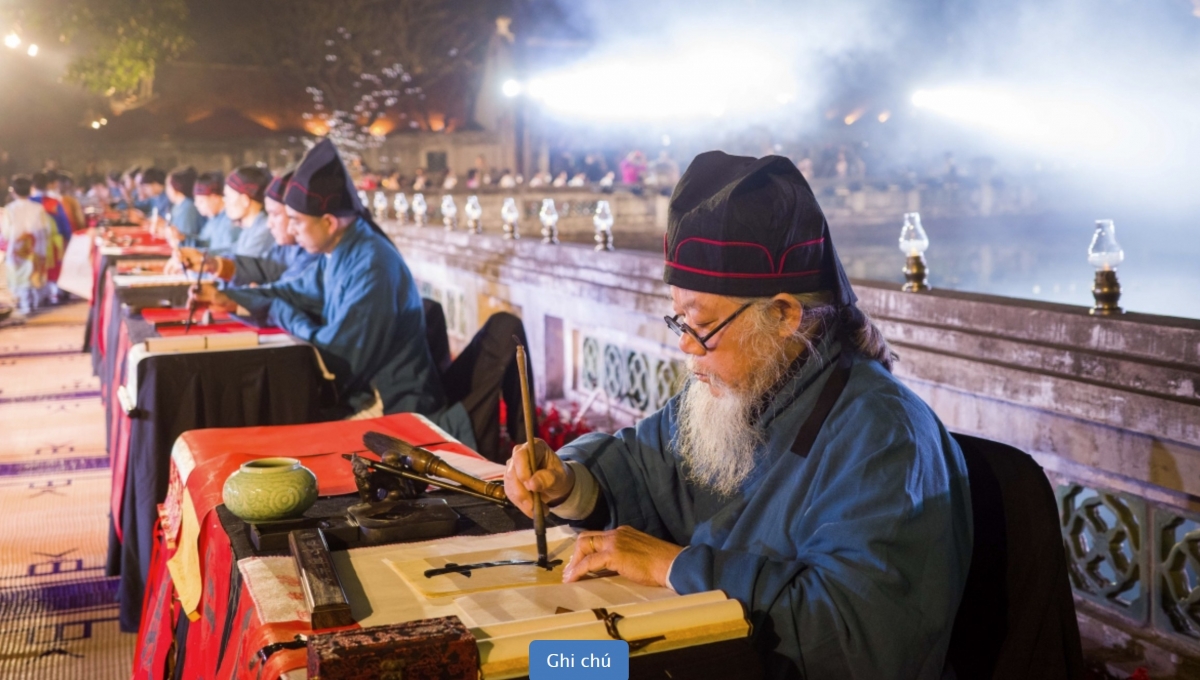 The early-spring calligraphy space shows cultural depth, as people return to moral values, honour knowledge and express aspirations for a life of goodness.