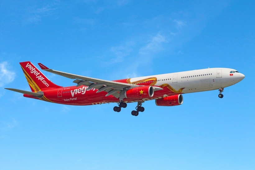 A Vietjet Air aircraft (Photo: VNA)