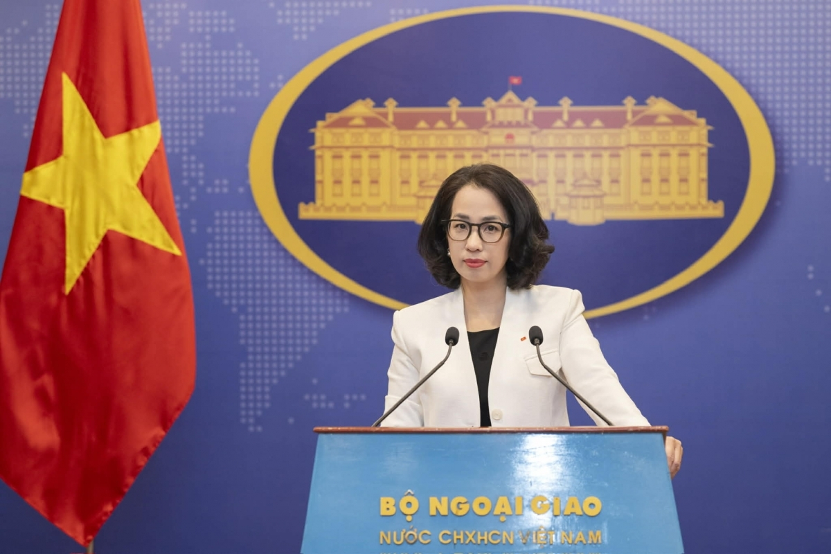 Foreign Ministry spokesperson Pham Thu Hang