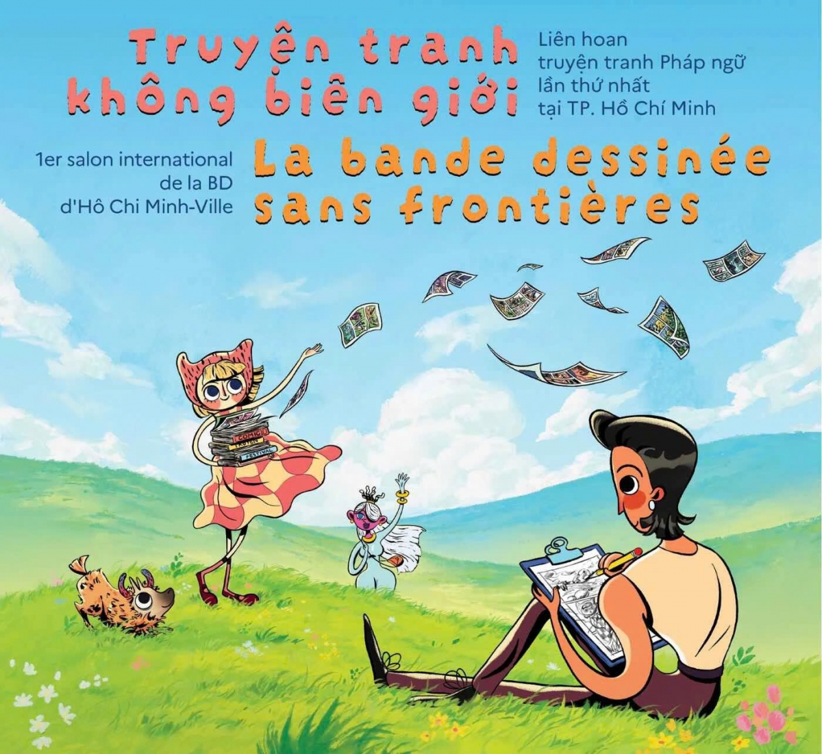 Ho Chi Minh City will host the first Francophone comics festival. (Photo: the organizers)