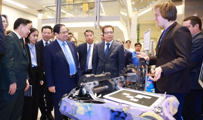 PM Pham Minh Chinh visits Russia's National University of Science and Technology MISIS
(Photo: VNA)