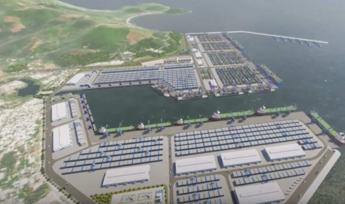 The Lien Chieu Container Port is planned as an international gateway for Vietnam’s central region. (Photo: Illustrative image)