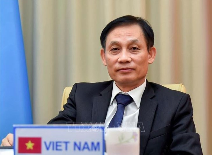 Foreign Minister Le Hoai Trung (Photo :VNA)