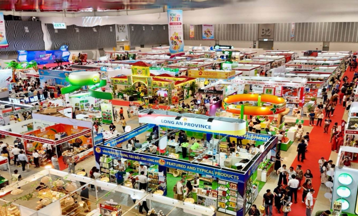 Overview of HCMC FOODEX 2025 (Photo: Illustrative image)