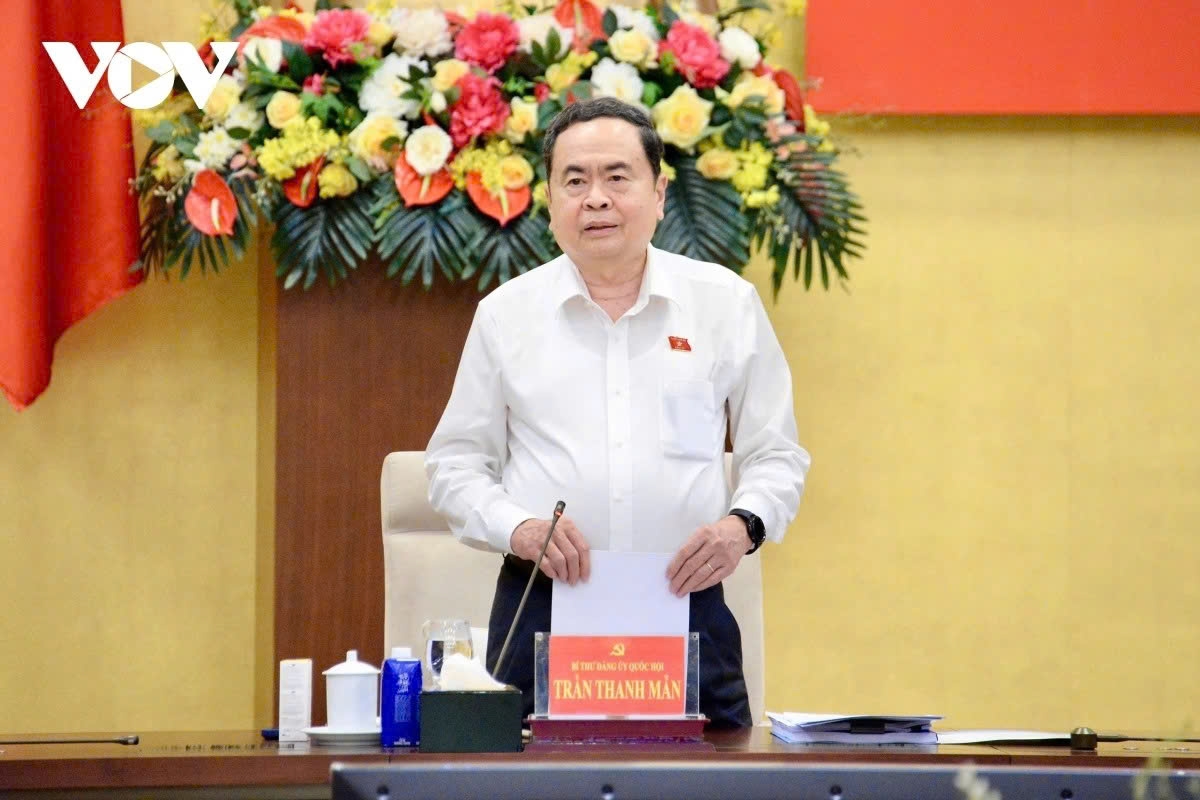National Assembly Chairman Tran Thanh Man says the legal system must become a driver of development, urging reforms to improve legislation and support economic growth.