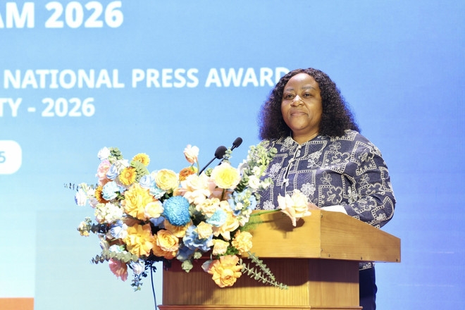 Caroline Nyamayemombe, Country Representative of the United Nations Entity for Gender Equality and the Empowerment of Women (UN Women) in Vietnam.