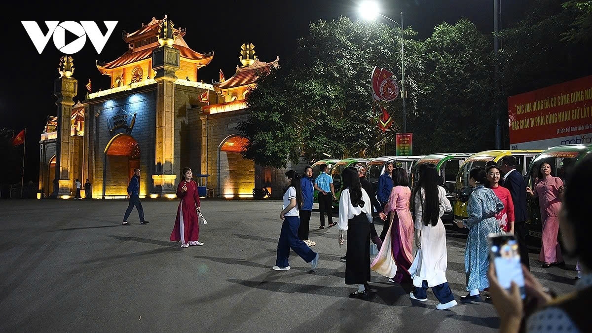The night tour is a product Phu Tho province that has developed and piloted since 2019.