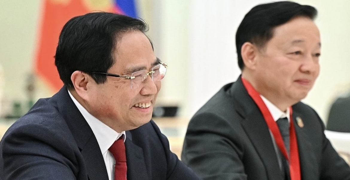 PM Chinh at the meeting with Russian President Vladimir Putin
(Photo: Kremlin)