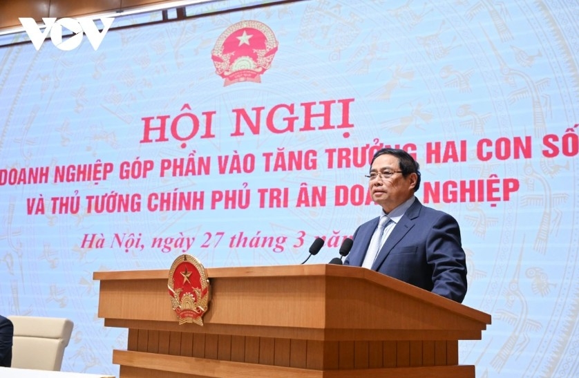  PM Pham Minh Chinh speaks at the event
