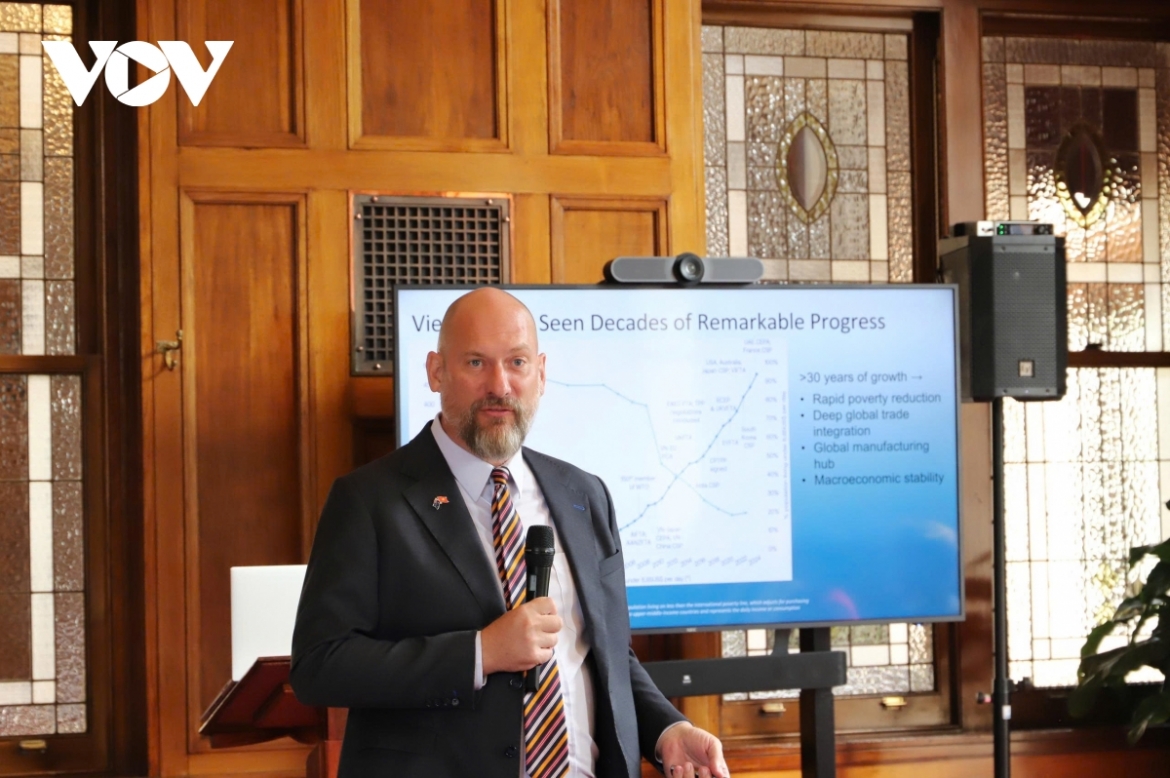 Richard McClellan, CEO of the Vietnam International Financial Centre in Ho Chi Minh City