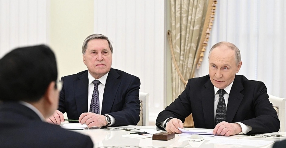 President Vladimir Putin speaks at the meeting (Photo: Kremlin)