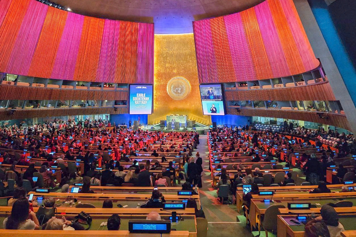 Delegates attend the opening ceremony of the 70th session of the United Nations Commission on the Status of Women CSW70 in New York, USA, on March 9. (Photo: dantri.com.vn)