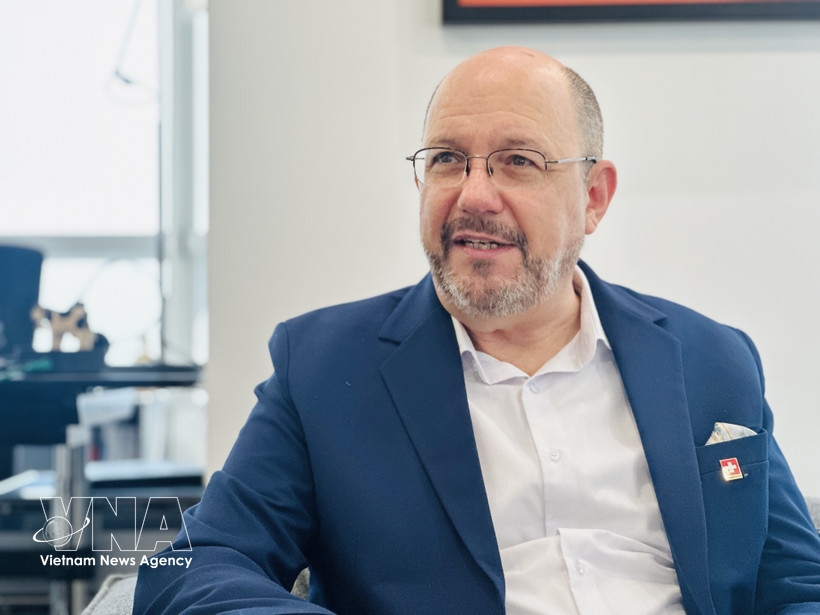 Swiss Ambassador to Vietnam Thomas Gass