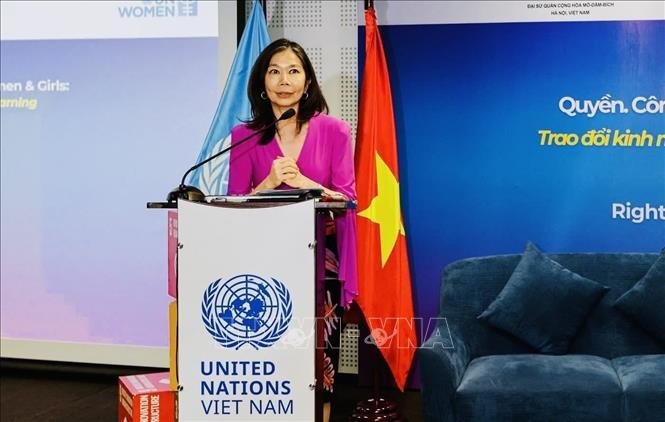 UN Resident Coordinator in Vietnam Pauline Tamesis