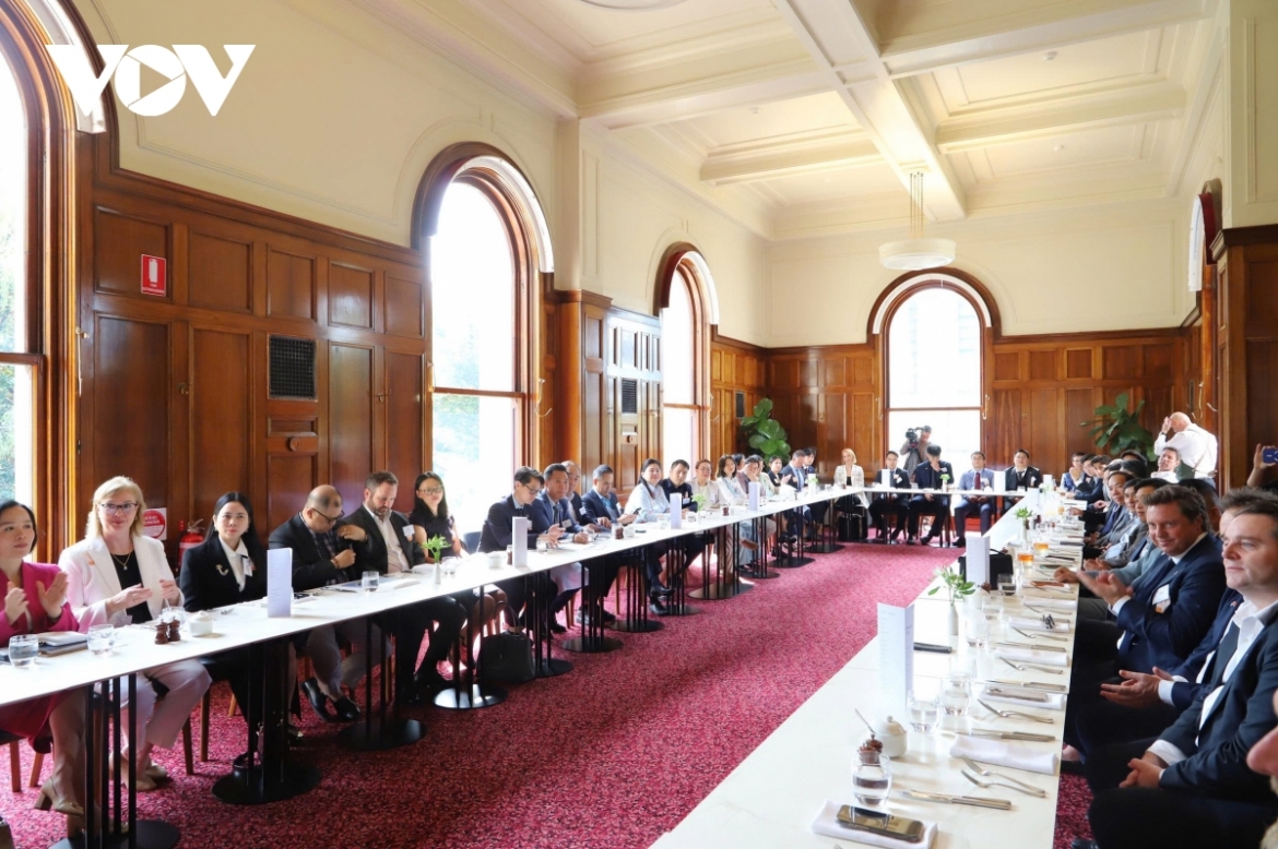 A panoramic view of a working session at the Parliament of Victoria on March 24