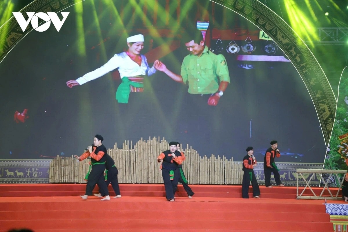 An art performance at the opening ceremony