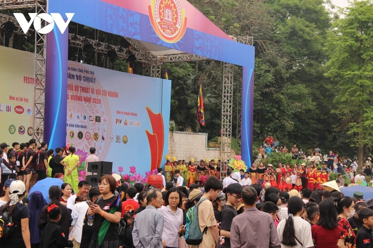 At the cultural camp, many visitors gather to explore and take in the displays representing their hometowns.