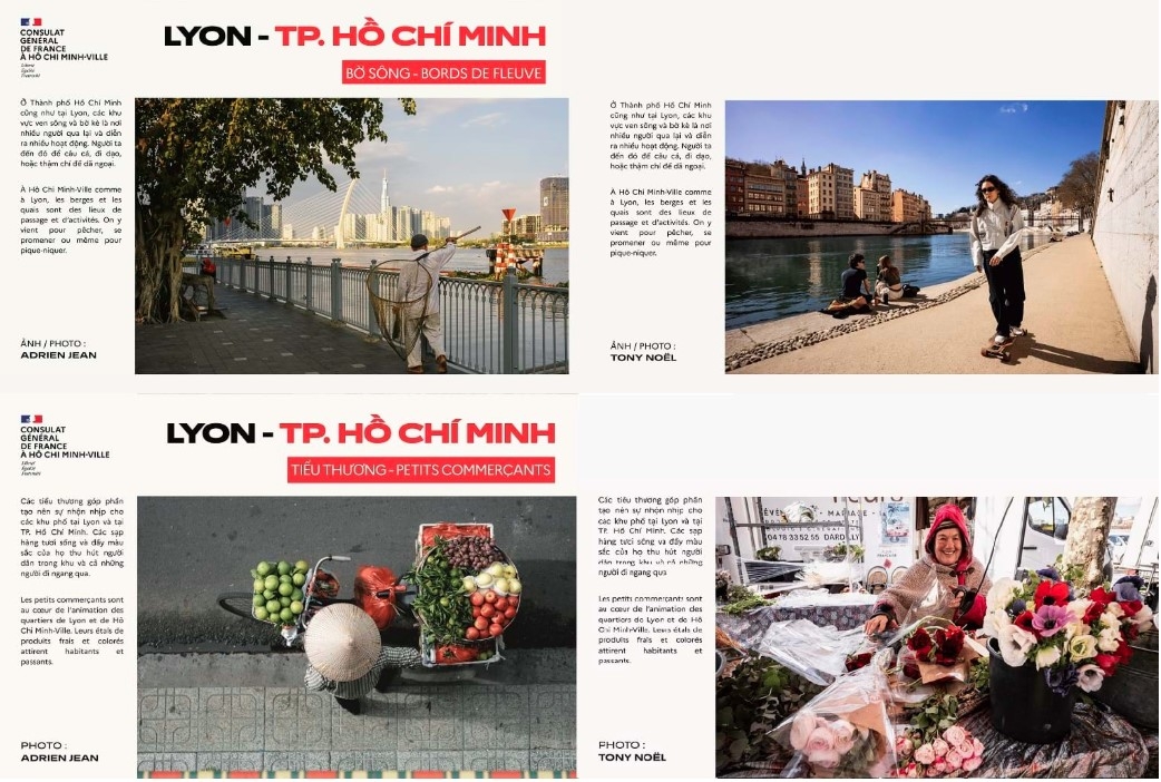 Lyon-HCM City photo exhibition will be held on April 22. (Photo: the organisers)