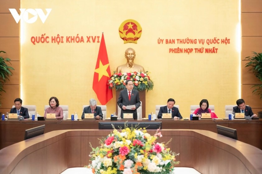 NA Chairman Tran Thanh Man chairs the first meeting of 16th NA Standing Committee