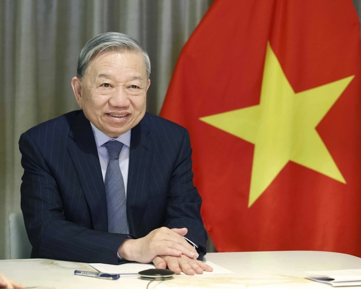 Party General Secretary and President To Lam of Vietnam