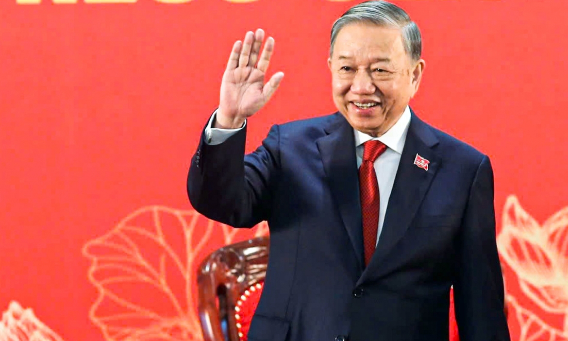 Party General Secretary and State President To Lam of Vietnam