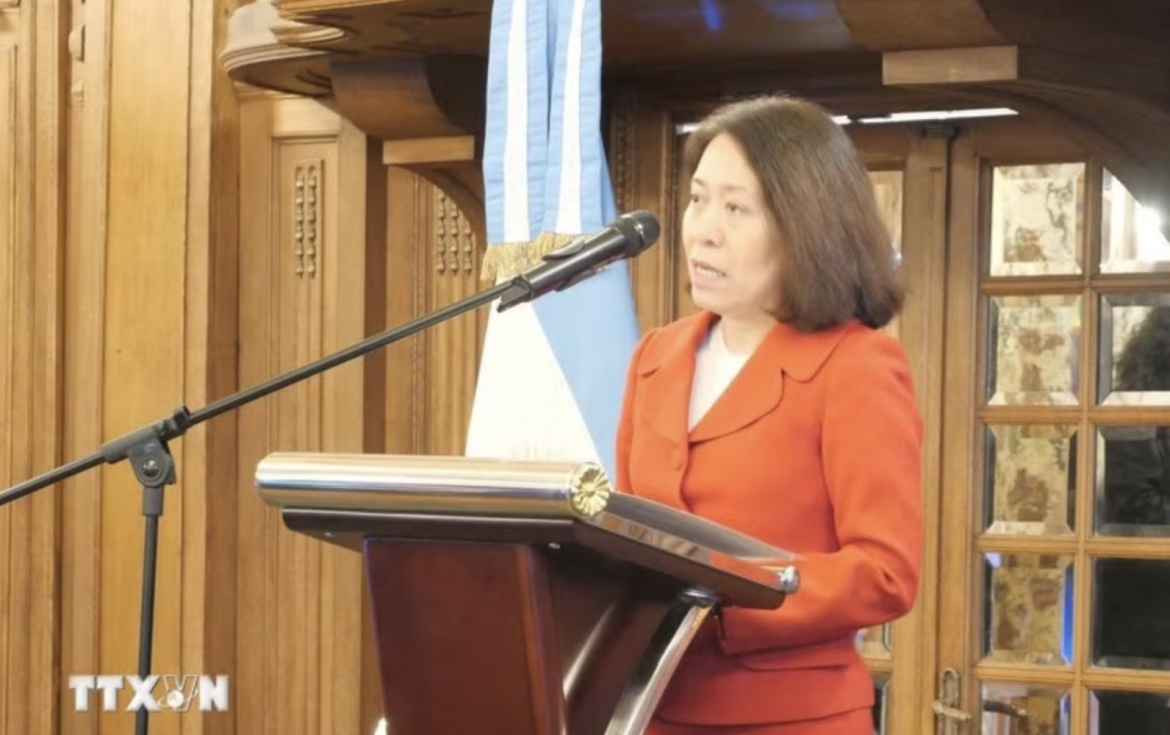 Vietnamese Ambassador to Argentina Ngo Minh Nguyet (Photo: VNA)