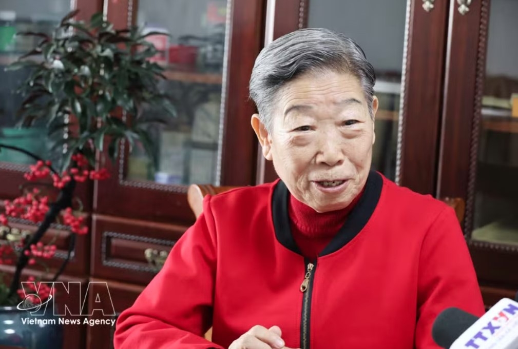 Yu Shuhui, a long-standing figure in China–Vietnam friendship circles and a former healthcare worker from China’s Guangxi province. (Photo: VNA)