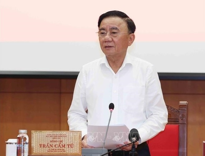 Tran Cam Tu, Politburo member and standing member of the Party Central Committee’s Secretariat (Photo: VNA)