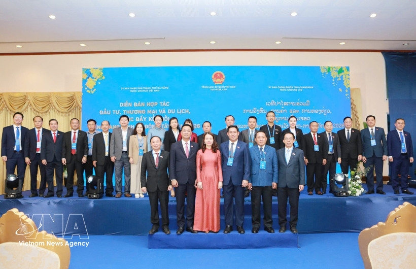 Delegates attend the forum on investment, trade and tourism cooperation to promote East–West Economic Corridor (EWEC) connectivity.