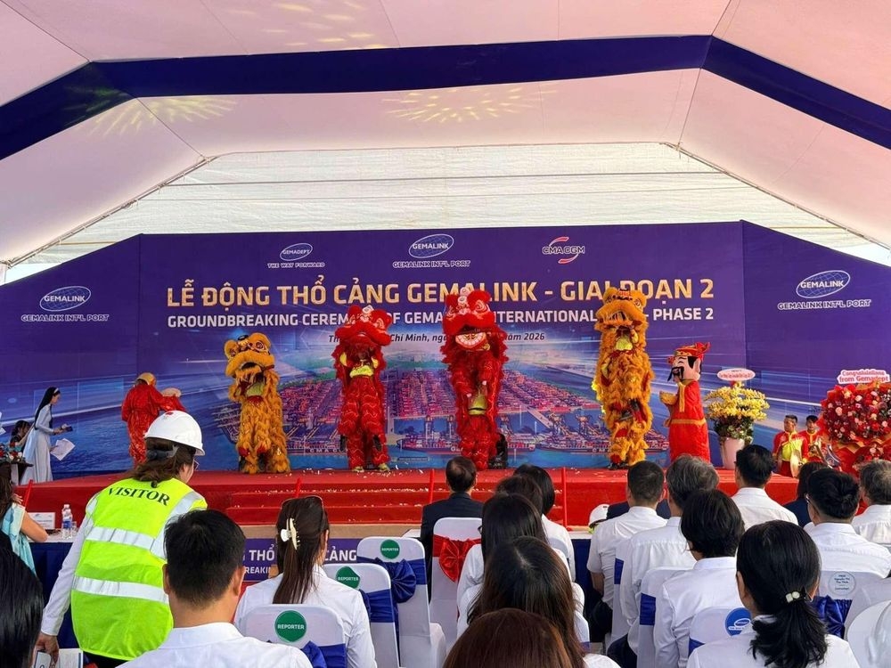 At the groundbreaking ceremony (Photo:kinhtemoitruong.vn)