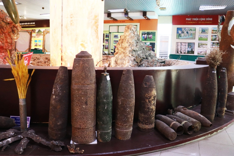 The mine action exhibition centre in Nam Dong Ha ward, Quang Tri province.