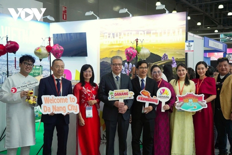 A delegationn from the Da Nang Department of Culture, Sports and Tourism attend the MITT Moscow 2026 at the Crocus Expo International Exhibition Centre from March 11 to 13