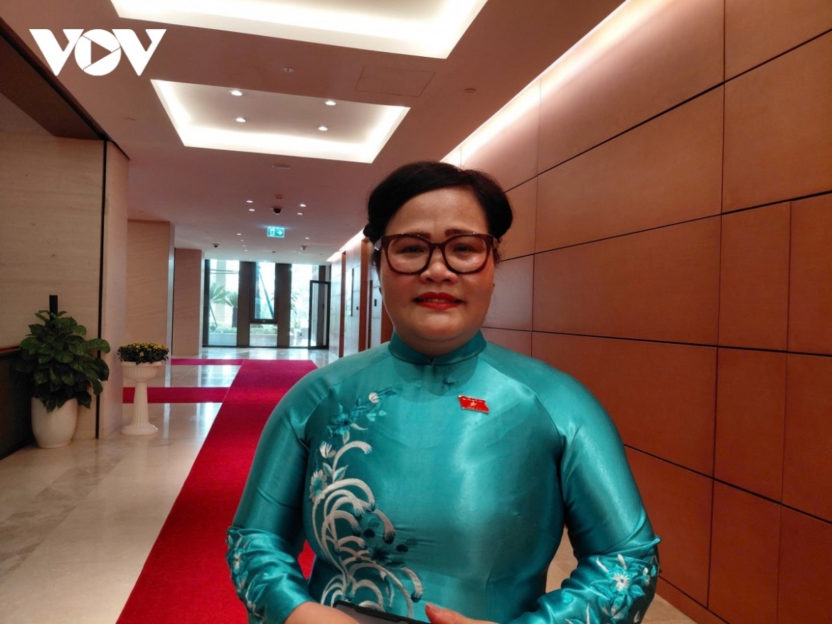 Nguyen Thi Suu, deputy head of the National Assembly delegation of Hue City