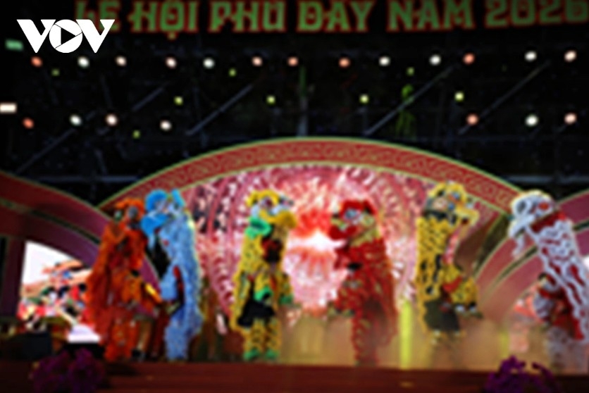 Festival drums resound as flickering torchlight fills the air, creating a deeply immersive spiritual atmosphere.