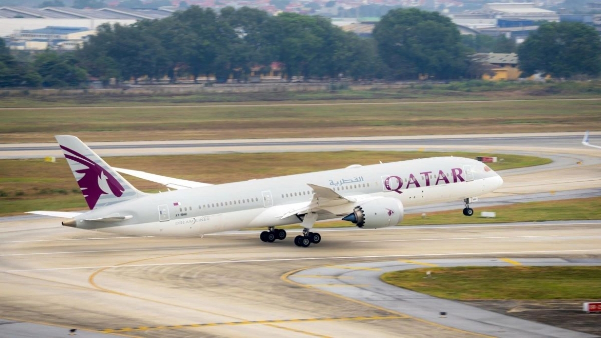 Qatar Airways resumes operations on Doha-Hanoi/Ho Chi Minh City route
(Photo: Phan Cong)