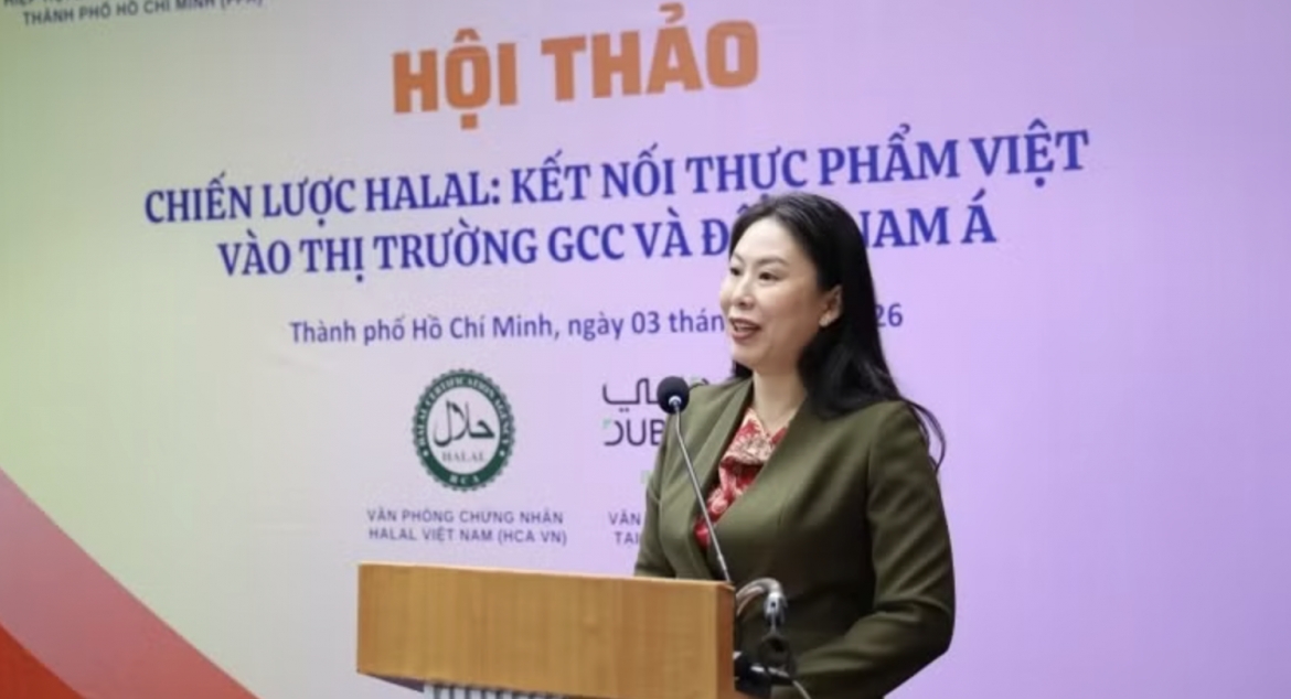 ITPC Director Ho Thi Quyen highlights business readiness as key challenge for Halal market expansion (Photo: nhandan.vn)