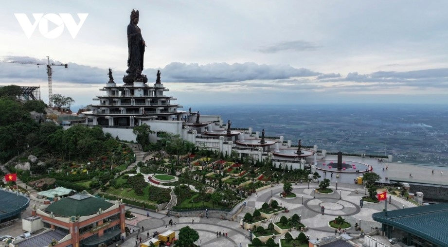 Ba Den Mountain tourist area is a popular tourist destination in Tay Ninh