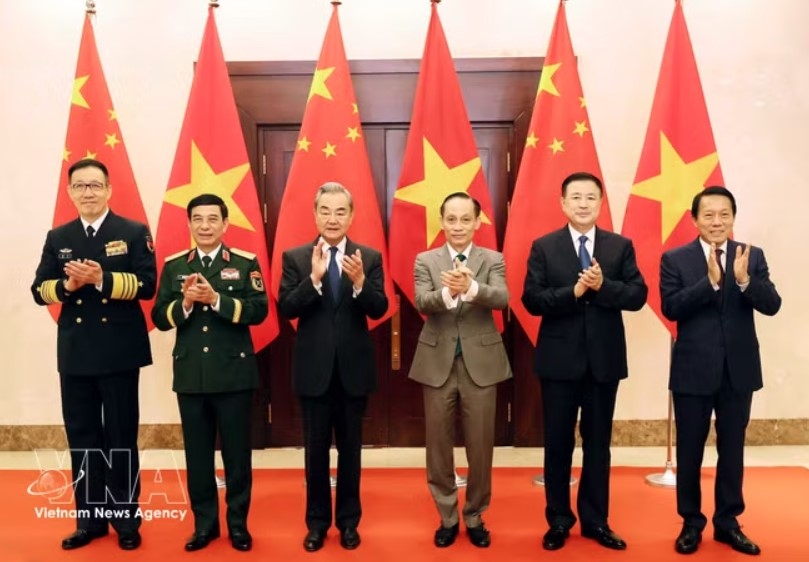 Vietnam and China hold the first ministerial-level Strategic Dialogue among their foreign affairs, defence and public security ministries, known as the “3+3 Dialogue,” in Hanoi on March 16, 2026. (Photo: VNA)