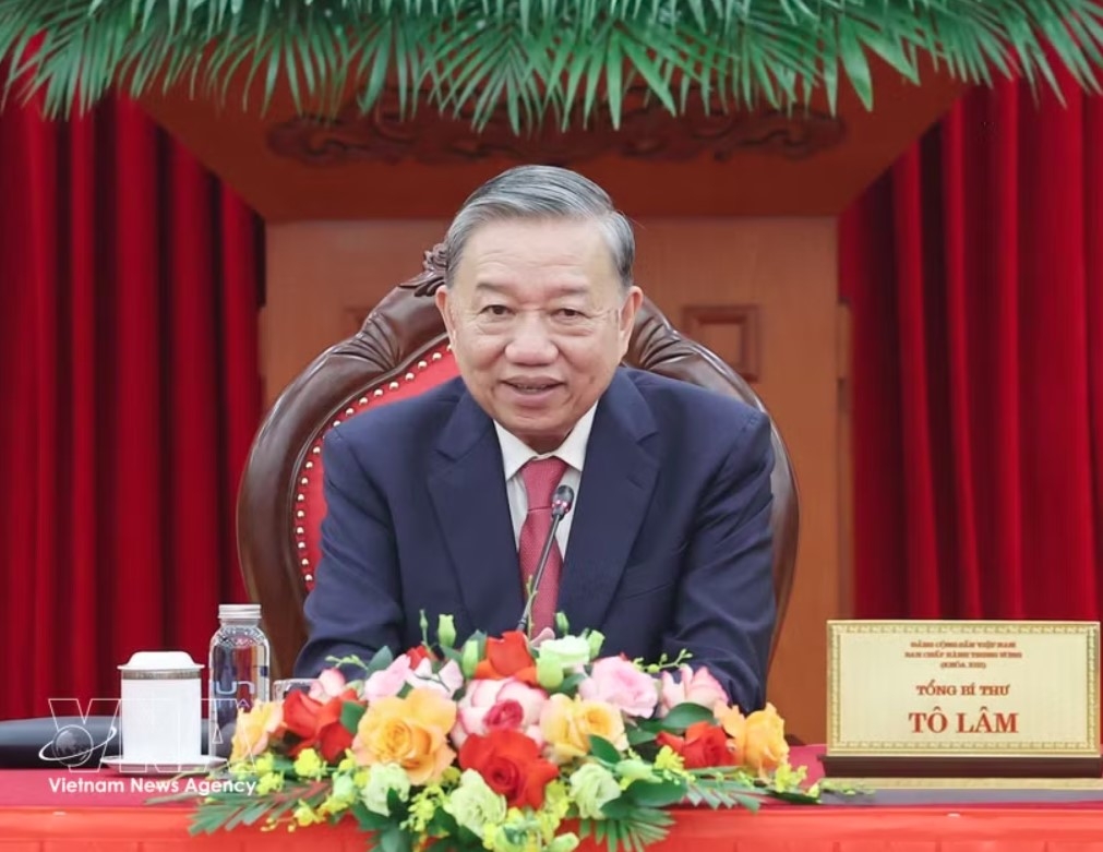 General Secretary of the Communist Party of Vietnam Central Committee and State President To Lam (Photo: VNA)