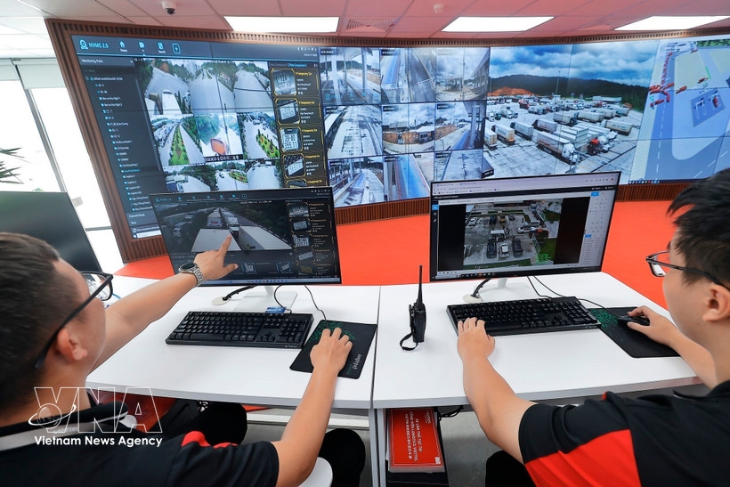 A transport management system at the Viettel Logistics Park