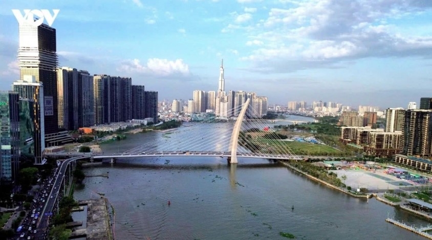 A view of Ho Chi Minh City