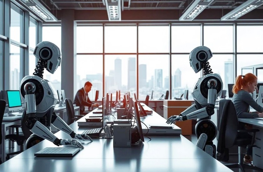 AI is having a major impact on the global labour market by helping businesses improve productivity while also increasing the risk of job losses. (Photo: Hyperspace)