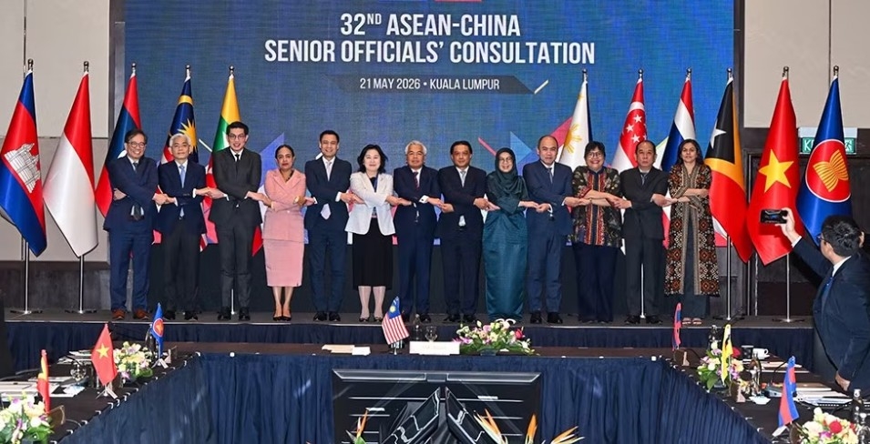 Heads of delegation at the ACSOC-32 meeting (Photo: Vietnam’s Ministry of Foreign Affairs)