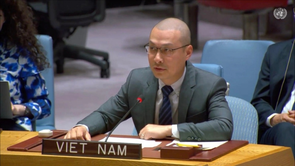 Minister-Counsellor Nguyen Hoang Nguyen, deputy permanent representative of Vietnam to the United Nations