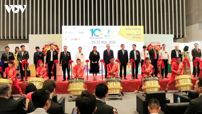 At the opening ceremony of ILDEX Vietnam 2026